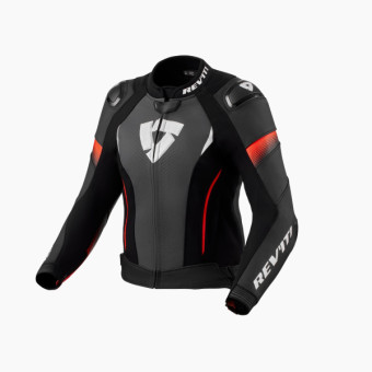 Motorradjacke REV'IT Xena 4 Pro Ladies Black Neon Red Motorradjacke REV'IT Xena 4 Pro Ladies Black Neon Red