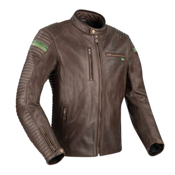 Motorradjacke Segura Cobra Brown