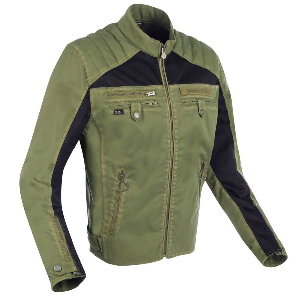 Motorradjacke Segura District Kaki