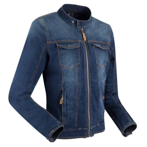 Motorradjacke Segura Hunky Blue