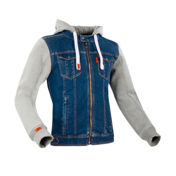 Motorradjacke Segura Jessy Blue