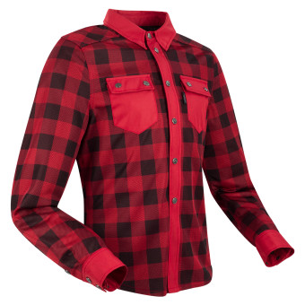 Motorradjacke Segura Jovan Black Red