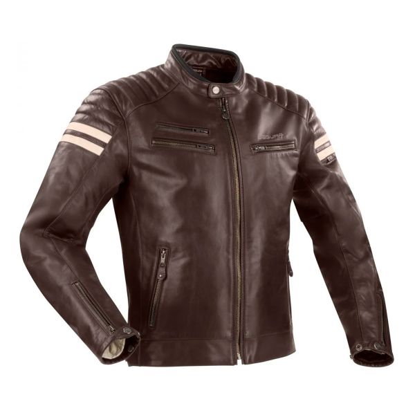 Motorradjacke Segura Lady Funky Brown Beige Motorradjacke Segura Lady Funky Brown Beige