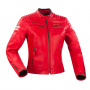 Motorradjacke Segura Lady Funky Red White