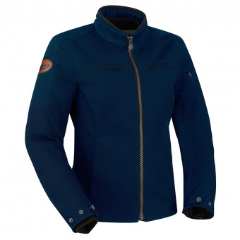 Motorradjacke Segura Lady Garrisson Blue Navy