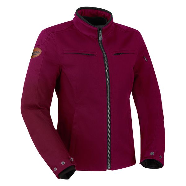 Motorradjacke Segura Lady Garrisson Burgundy