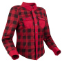 Motorradjacke Segura Lady Jovan Black Red