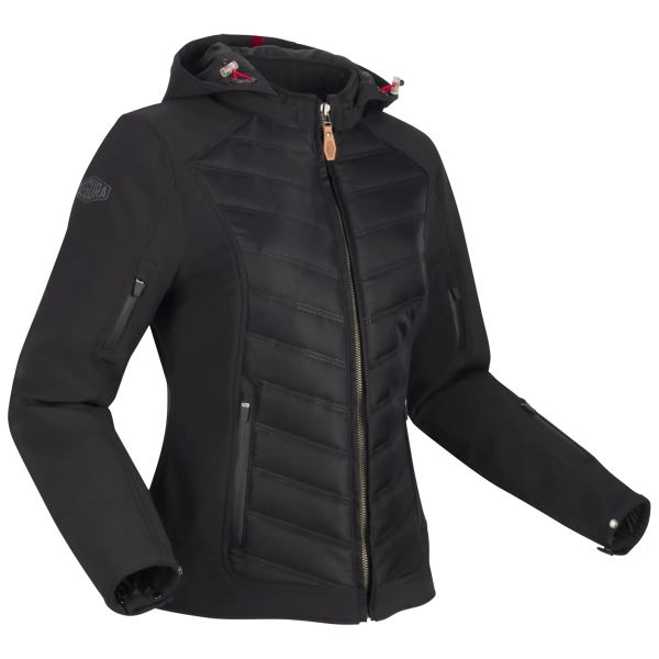 Motorradjacke Segura Lady Natcho 2 Schwarz Rot Motorradjacke Segura Lady Natcho 2 Schwarz Rot