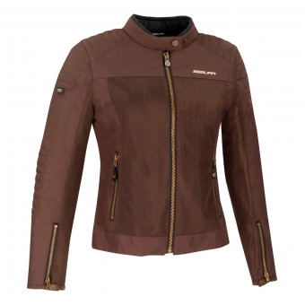 Motorradjacke Segura Lady Oskar Brown