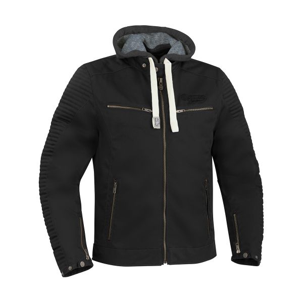 Motorradjacke Segura Miguel Black