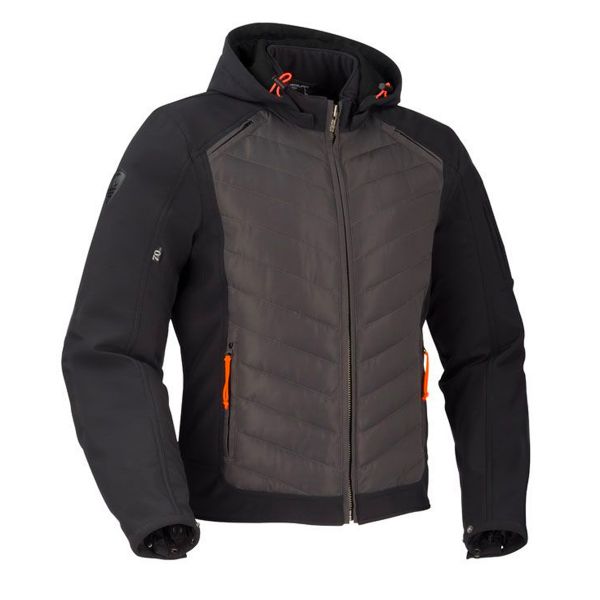 Motorradjacke Segura Natcho Black Grey