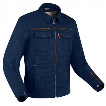 Motorradjacke Segura Patrol Marine
