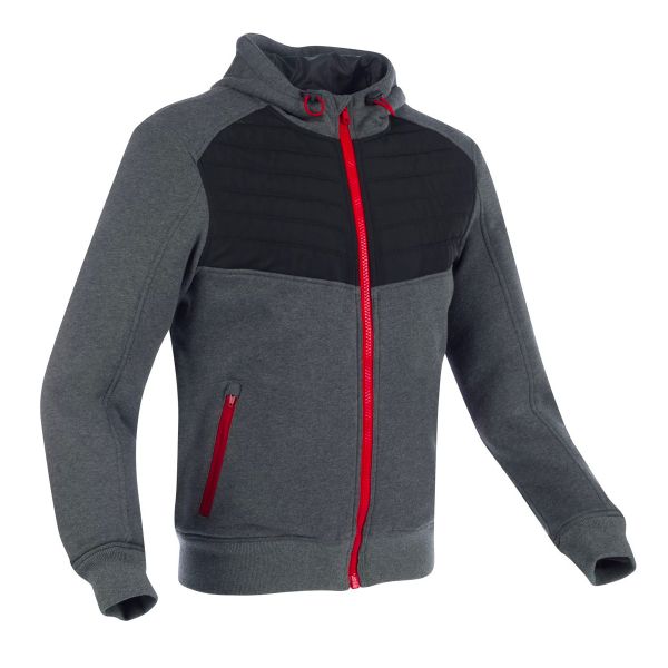 Motorradjacke Segura Pulsor Grey Black