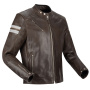 Motorradjacke Segura Romeo Brown White