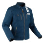 Motorradjacke Segura Scorpio Navy White