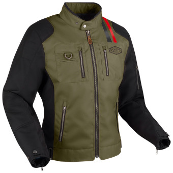 Motorradjacke Segura Scorpio Schwarz khaki Motorradjacke Segura Scorpio Schwarz khaki