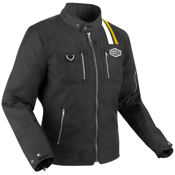 Motorradjacke Segura Scorpio Schwarz