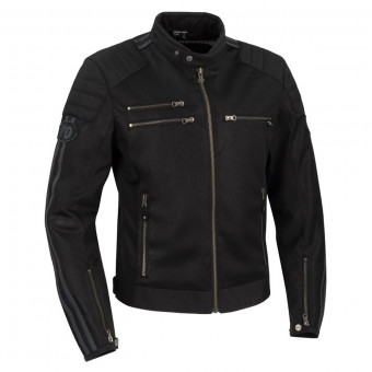 Motorradjacke Segura Ventura Vented Black Grey