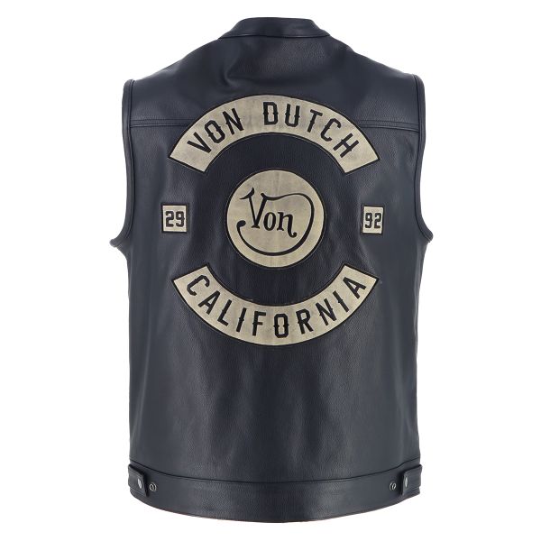 Von Dutch Apache Leather Black