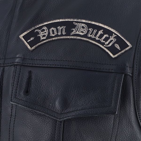 Von Dutch Apache Leather Black