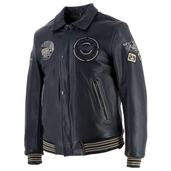 Von Dutch Brooklyn Leather Wash Black