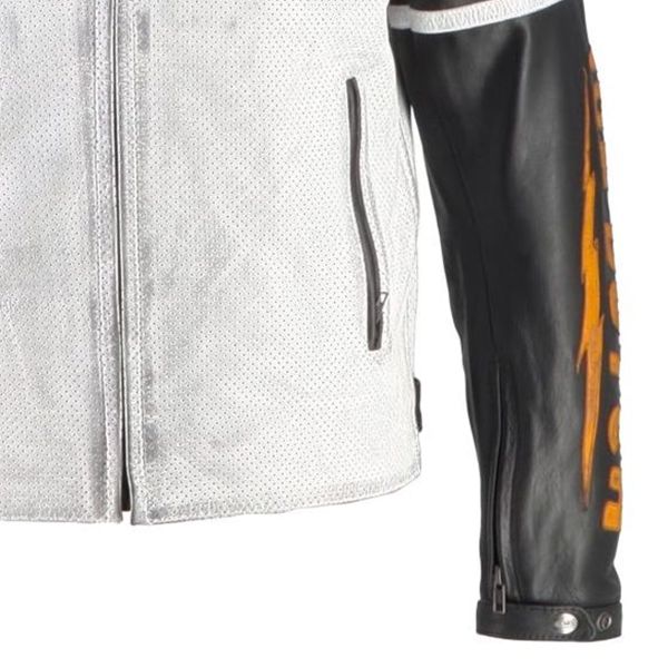 Von Dutch California Air Leather Wei� Schwarz Gold