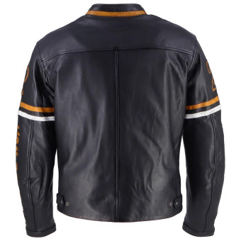 Von Dutch California Leather Black Gold White