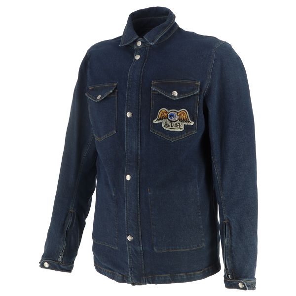 Von Dutch Captain Denim Blue Dirty