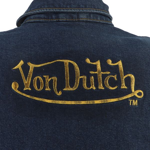 Von Dutch Captain Denim Blue Dirty