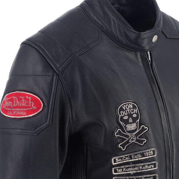 Von Dutch Pretty Leather Soft Black