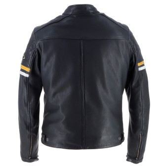 Von Dutch Race Now Leather Black White Yellow