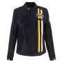 Motorradjacke Von Dutch Speed Racer Air T-Mesh Black White Yellow