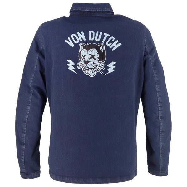 Von Dutch Stray Cat Coton Denim Blue Dirty