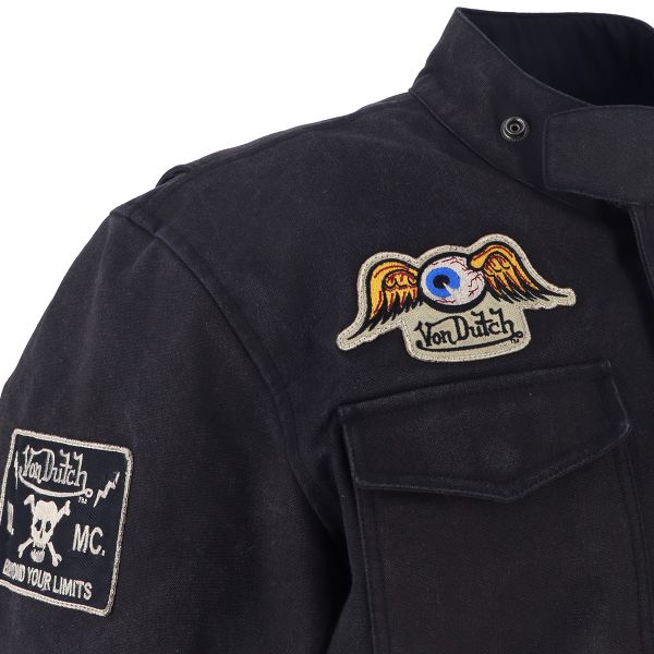 Von Dutch Warrior Canvas Black