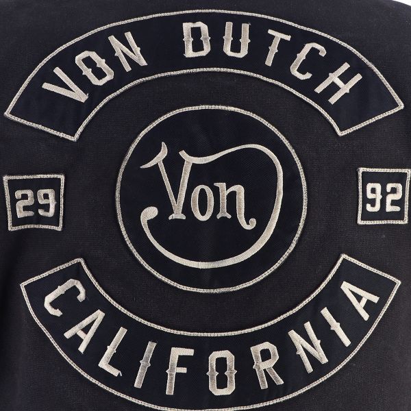 Von Dutch Warrior Canvas Black