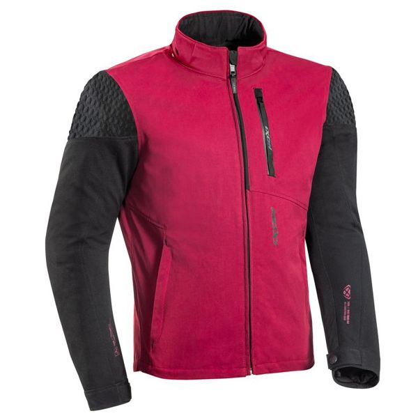 Motorradjacke Ixon Brixton Bordeau Black Motorradjacke Ixon Brixton Bordeau Black