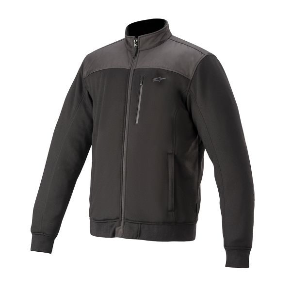 Motorradjacke Alpinestars Cafe Track Fleece Black