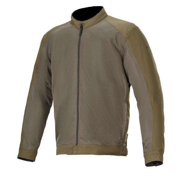 Motorradjacke Alpinestars Calabasas Air Military Green