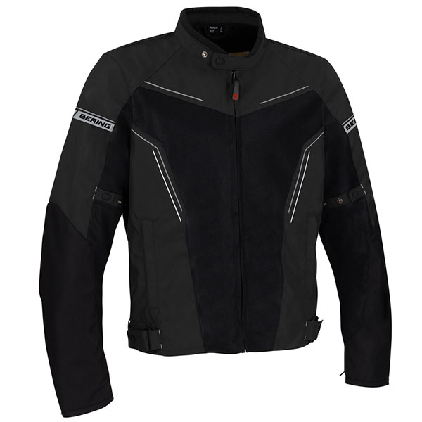 Motorradjacke Bering Cancun Black Grey