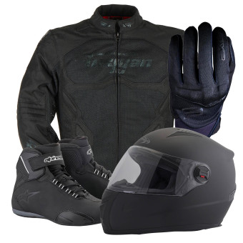 Motorradjacke Stormer Pack Motorcycle Licence Eco 6
