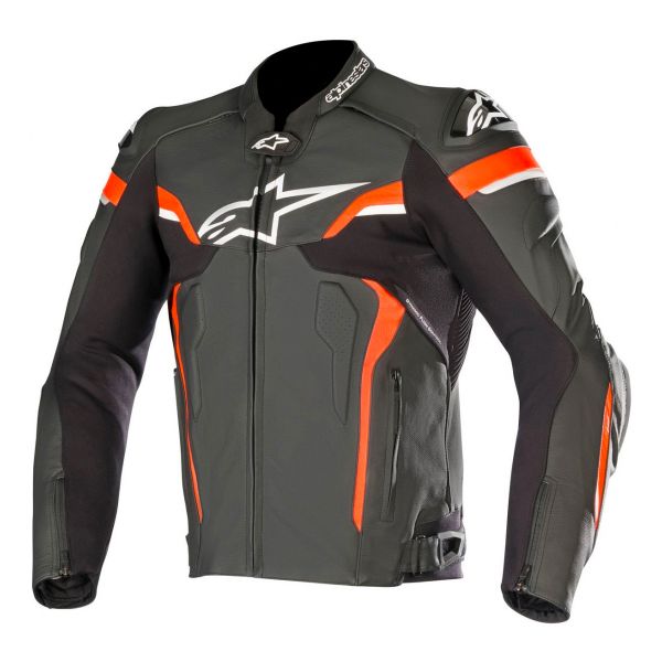 Motorradjacke Alpinestars Celer V2 Black White Red Fluo