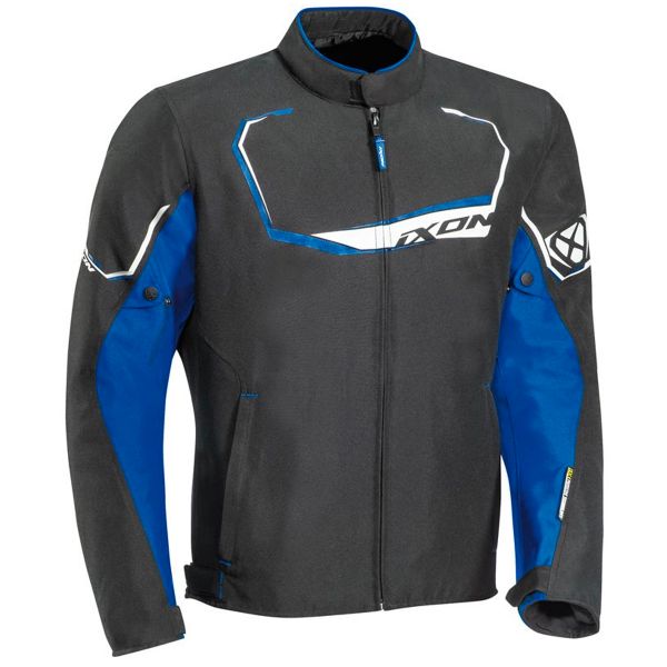 Motorradjacke Ixon Challenge Black Blue