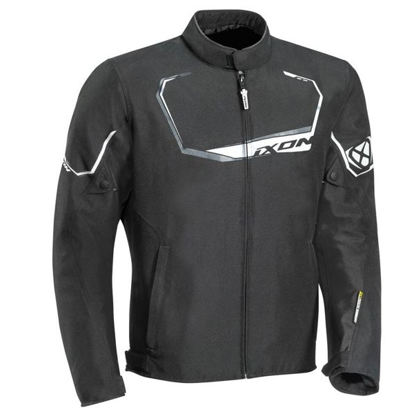 Motorradjacke Ixon Challenge Black White Motorradjacke Ixon Challenge Black White