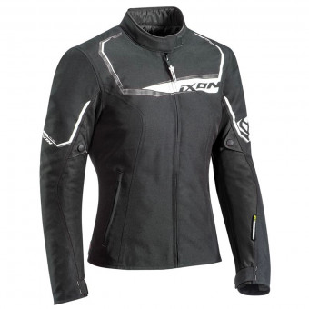 Motorradjacke Ixon Challenge Lady Black White Motorradjacke Ixon Challenge Lady Black White