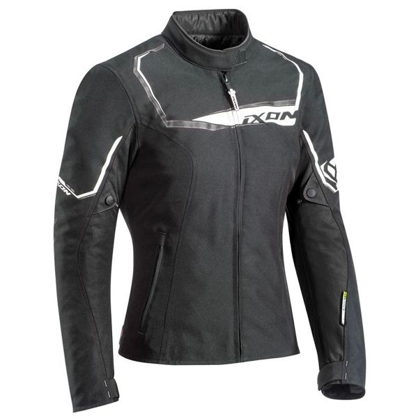 Motorradjacke Ixon Challenge Lady Black White Motorradjacke Ixon Challenge Lady Black White
