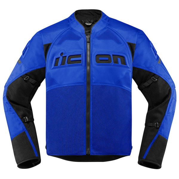 Motorradjacke ICON Contra 2 Blue