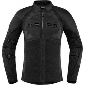 Motorradjacke ICON Contra 2 Woman Black