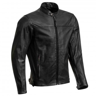 Motorradjacke Ixon Crank Air Black