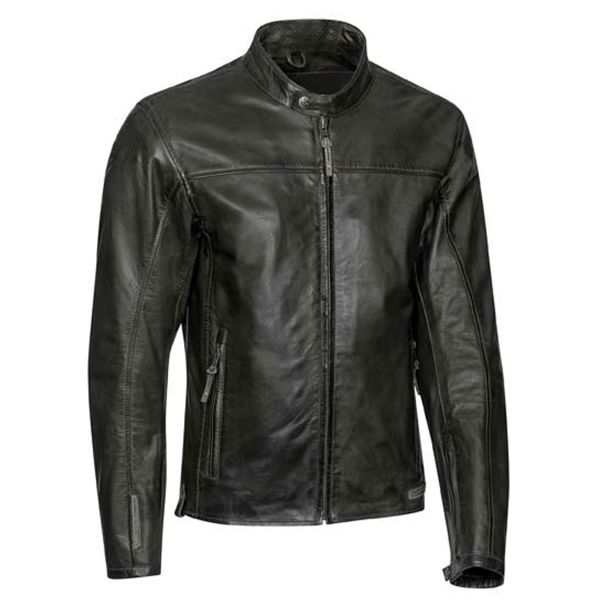 Motorradjacke Ixon Crank Black