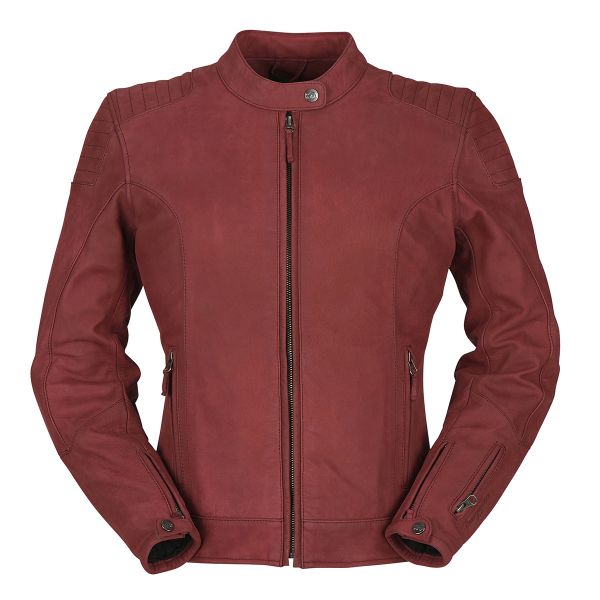 Motorradjacke Furygan Debbie Burgundy